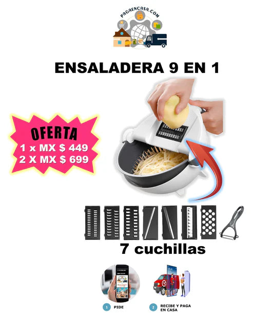 Ensaladera 9 en 1