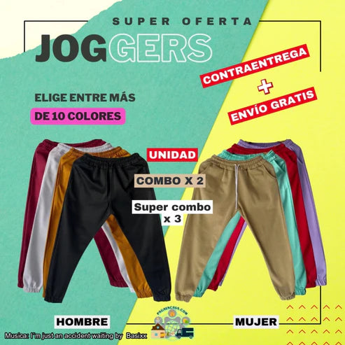 Joggers Hombre